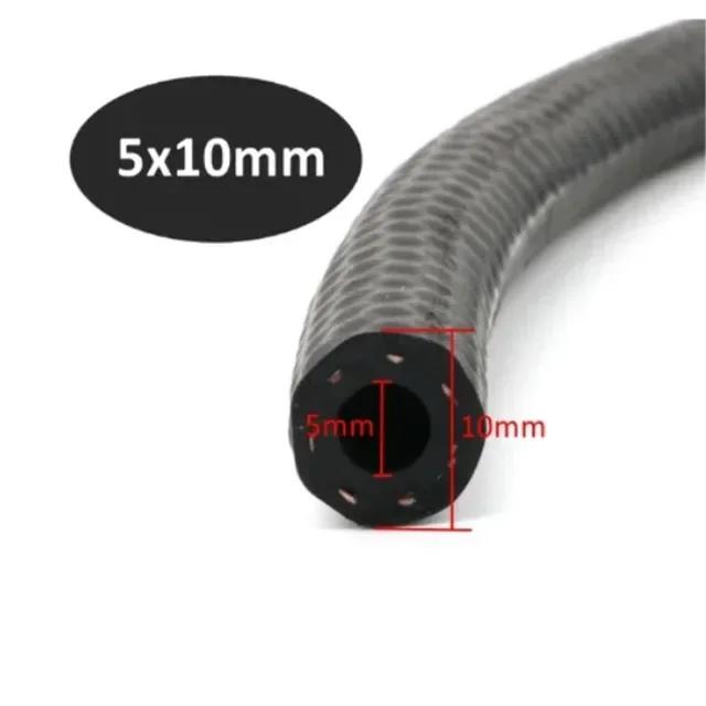 1M Benzin Diesel Ölbeständiger Gummi Schlauch NBR Flexibel Hochdruck Automobil Kraftstoffeinspritzung Rohr Innendurchmesser 4-25mm Kraftstoffleitung