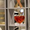 1000ml Heart-Shaped Wine Decanter Lead-Free Crystal Glass Whiskey Decanter Hand-Blown Wine Dispenser Bottle Glassware Carafe Gif