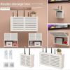 Storage Box No-Drill Home TV Set-Top Box Holder Wall Mounted Wifi Storage Bracket