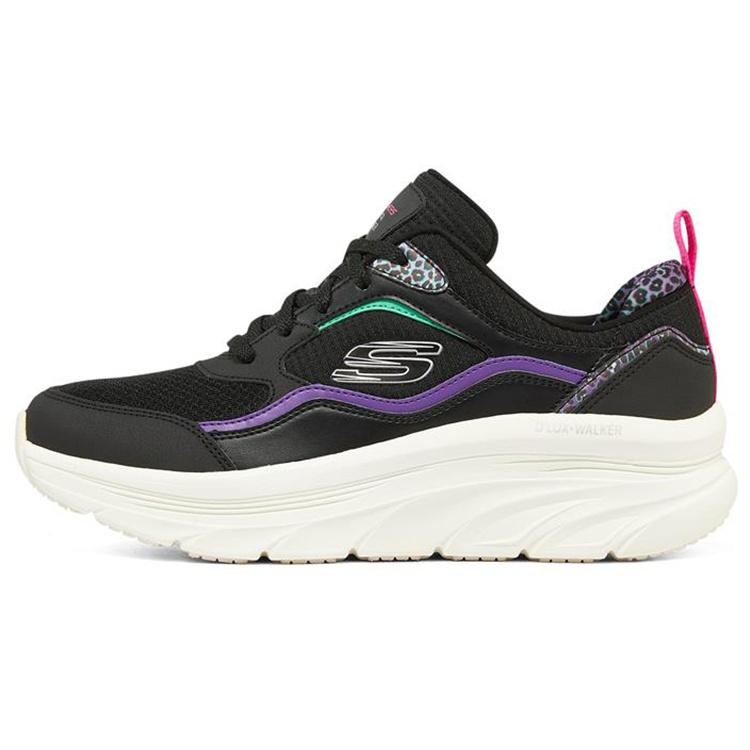 (WMNS) Skechers DLux Walker Black Multi Women s 896059-BKMT EU 36
