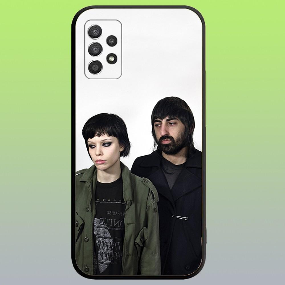 

Rock Crystal Castles Band Phone Case For Samsung Galaxy A20,A21s,A22,A31,A32,A52,A53,A72,73,A80,A91 Soft Black Cover Samsung a735g