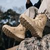 Outdoor Climbing Mountaineering New Hiking Tactical Boots Medium and High Top Large Size Field Training Shoes