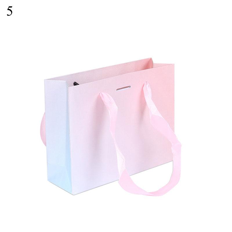 

Gradient Pink Jewelry Packaging Box Birthday Gift Packaging Box Necklace And Earring Storage Box Fashion Bracelet Paper Box