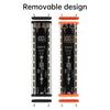 DIY 8pcs*18650 Power Bank Case No-welding Battery Box Mecha Transparent Shell Long Endurance Fast Charging Mobile Power Supply