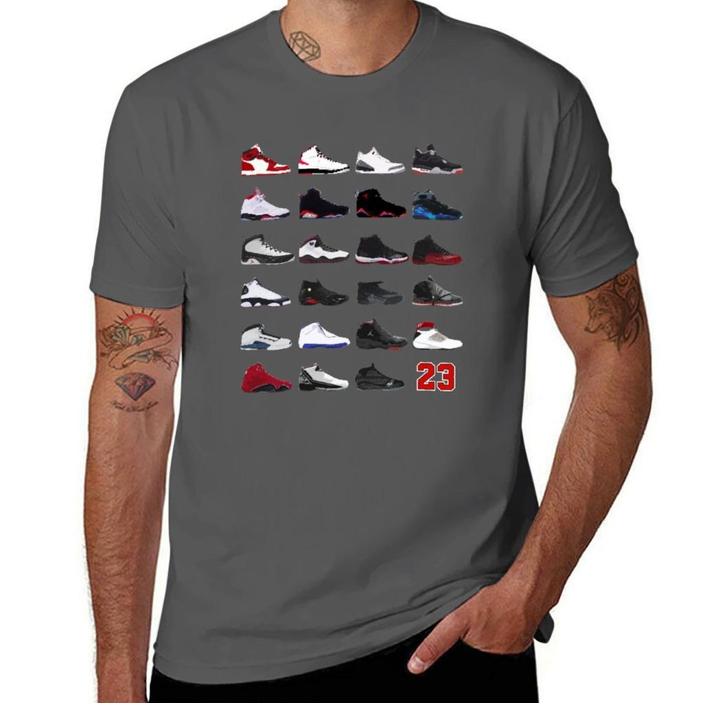Aj Kicks Pixelated Retro 8bit Style Tshirt Big Size Simple Tshirt