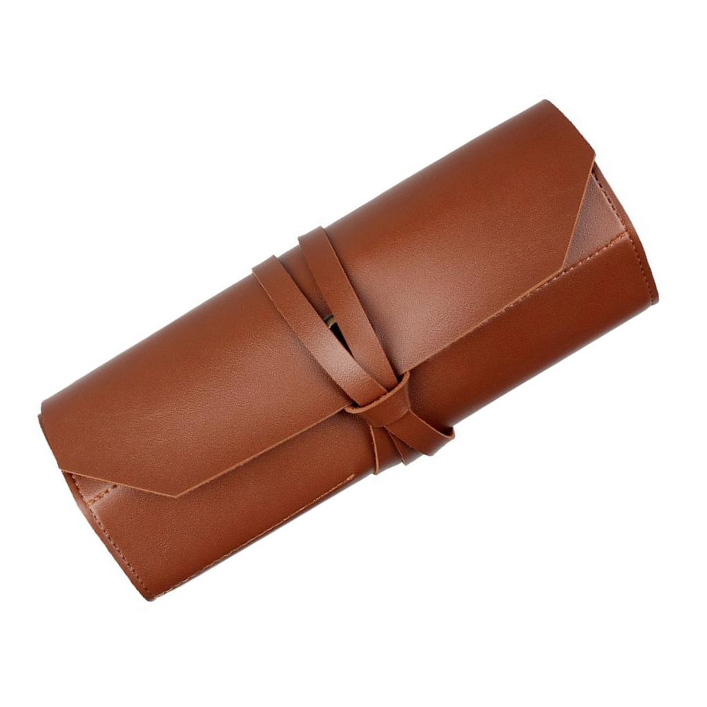 PU Roll Portable Pouch Tool Bag Wrench Tool Foldable Spanner Hammer Camping Pocket Storage Bag Tool Accessories