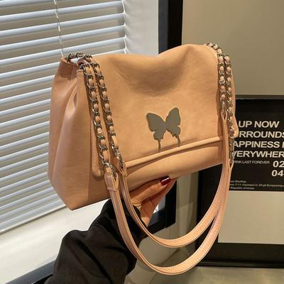 Bag Women's New Large-capacity Tote Bag Versatile Chain Shoulder Bag Class Bag