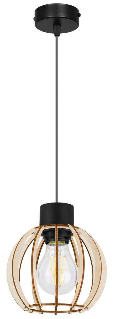 MODERN WOODEN LED CEILING HANGING LAMP