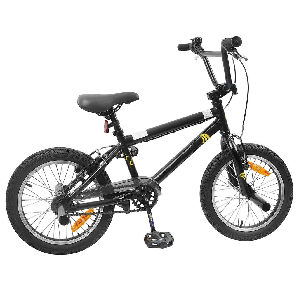 BMX Bike 20 Inch for Children Over 9 Years Old Black