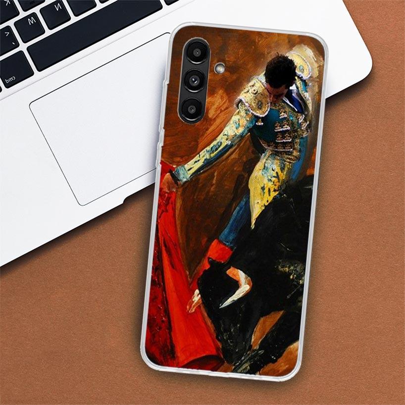 

Чехол для телефона Bullfighter Matador для Samsung Galaxy A51 A71 A50 A70 A40 A30 A20E A10 A41 A31 A21S A11 A01 A6 A8 + A7 A9 Samsung A20E