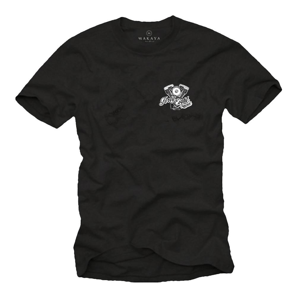 

26 Motorcycle Men s FORTY EIGHT SQUAD T-SHIRT - Men s Chest and Backprint- Unisex T-Shirt XXXL
