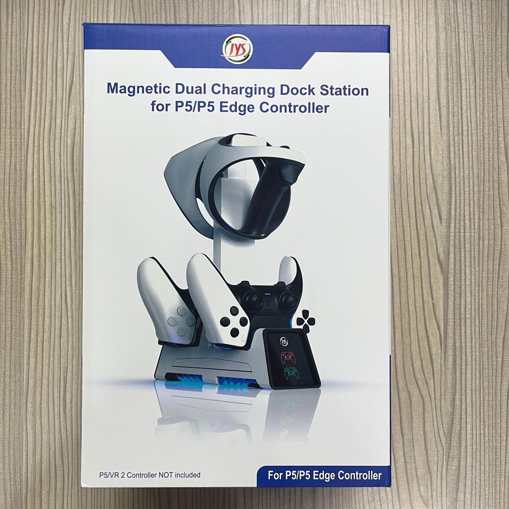 Game Controllers Charger Magnetic Charging Stand Headphone Stand for PS5 VR2