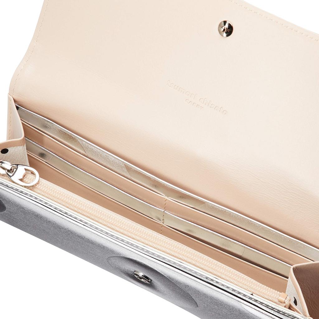 Clasp Long Wallet Zoom Dot Silver [Tsumori Chisato] Women's