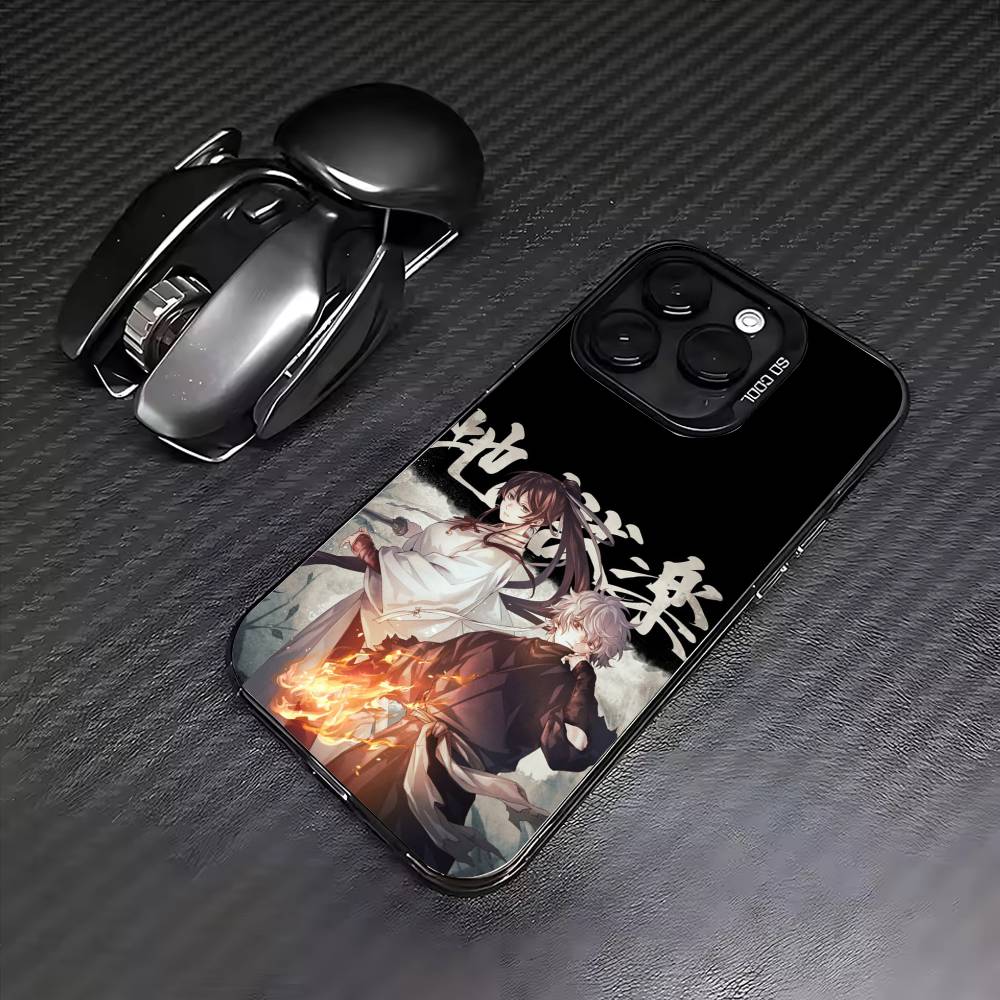 HOT H-Hell's Anime Paradise  Phone Case For iPhone17,16,15,14,13,12,11 Plus,Pro Max Colored Silver Plated Inside Cover