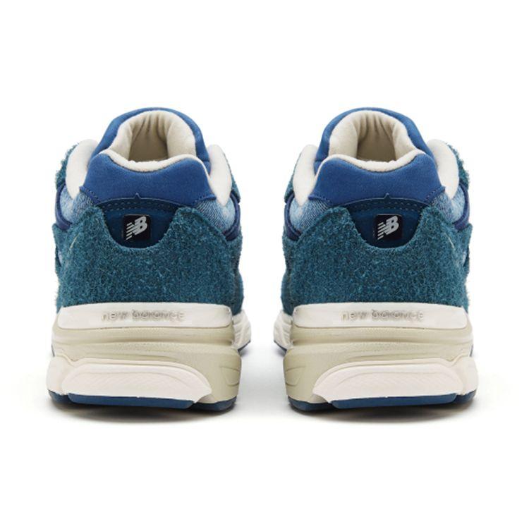 New Balance 990v3 Made In USA Mallard Blue Unisex Sneakers Dark-Blue M990LI3