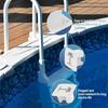 Weather Resistant Pool Ladder Flanges Pool Replacement Part Ladder Repair Flanges Resin Texture for All Conditions