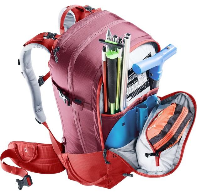Backpack Deuter Freerider 28 SL Currant/maron (Women's) (3303222-5584)