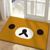 Cute R-Rilakkuma Floor Mat Soft Non Slip for Entry Door Bathroom Indoor Home Decorative Carpet