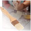 Wool Pastry Brush Kitchen Oil Brush with Wooden Handle Wool Barbecue Brush