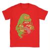 Ghostbusters Slimer Neon TShirt Beach Hippie T Shirts Unisexs Cotton O Neck 4XL 5XL 6XL Top Tees Short Sleeve Streetwear Tshirt