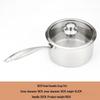 ZISIZ 304 Stainless Steel Multi-Purpose Pot