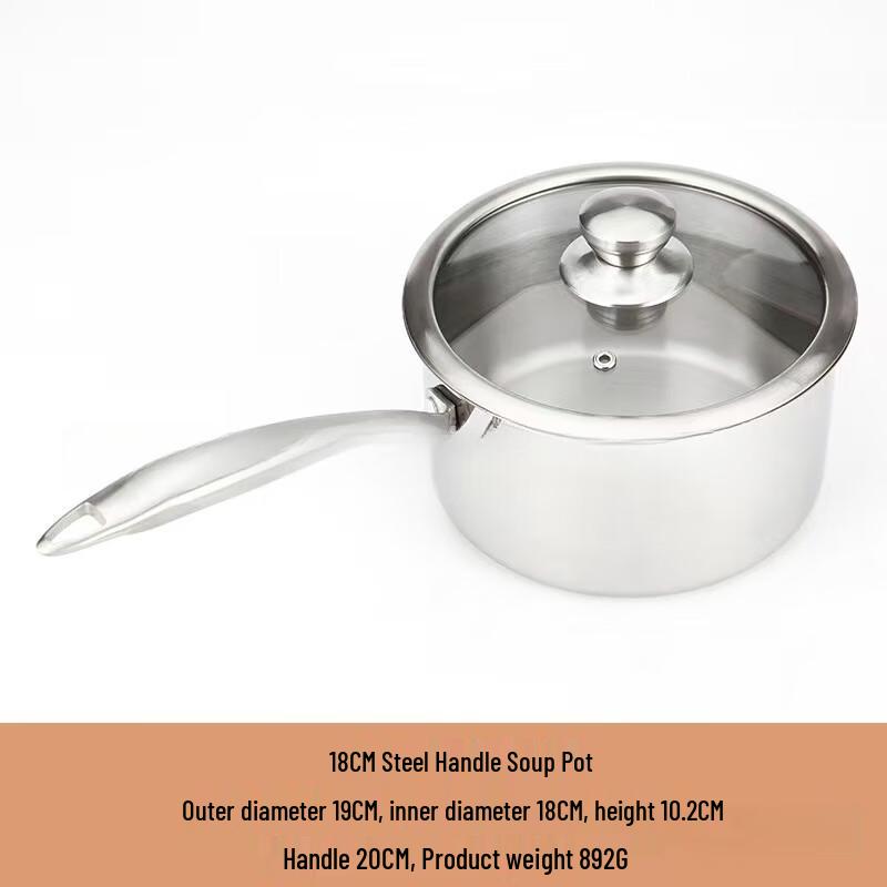 ZISIZ 304 Stainless Steel Multi-Purpose Pot