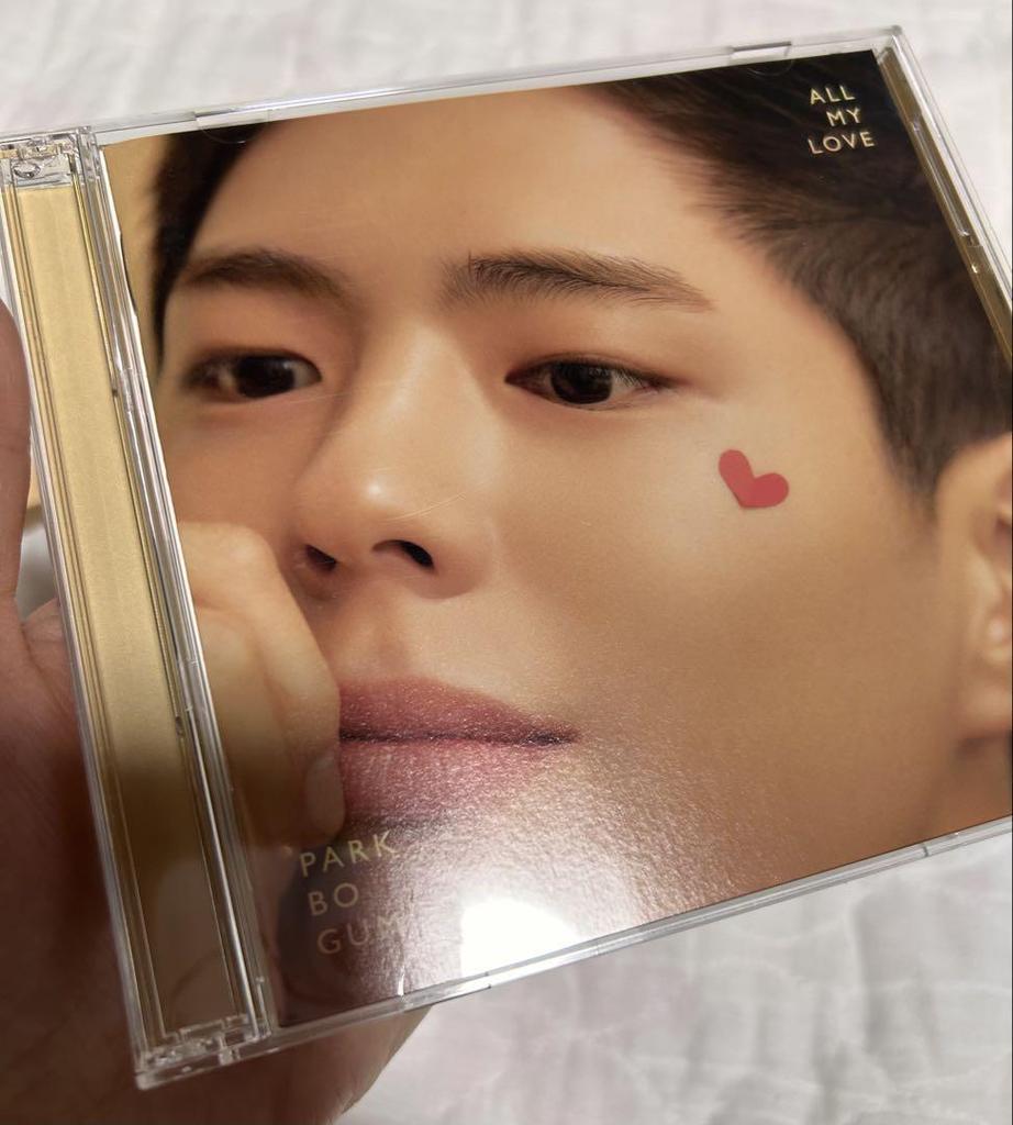 [USED] Park Bo Gum ALL MY LOVE CD/DVD, Bloomin' CD