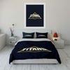 Gujarat Titans Logo Design Bedding Set Print Bedding Set Duvet Cover Pillowcases (1* Duvet Cover 2* Pillowcases Do Not Include Comforter)