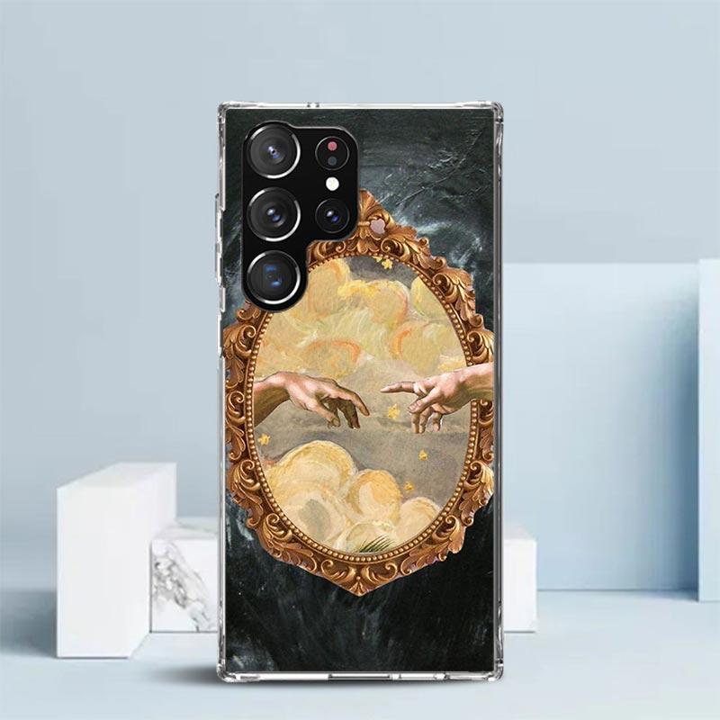 Rene Magritte Art Soft Cover for Samsung Galaxy S25 Edge S26 S24 S23 Ultra Phone Case S22 S21 Plus S20 FE Print Pattern Shell Ga