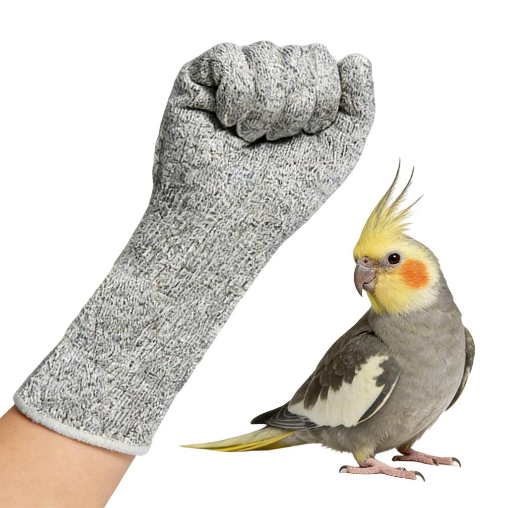 Ultra-flexibler Tierpflege-Ärmel Papageien-Bissfeste Handschuhe Kratzfest Bissfest Mehrzweck-Schutzkatzen-Schutzhandschuh