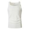 Herren Quadratischer Ausschnitt Enges Muskel Tanktop für Workout Training