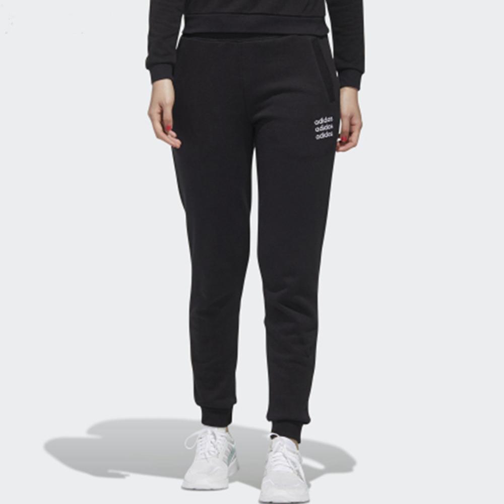 Adidas Slim Fit Training Pants Women Bottoms Black GJ7937
