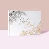 Wedding Guest Book Guest Sign In Book Guestbook For Reception, Engagement, Anniversary Keepsakes, Wedding Gifts