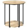 2-Piece Modern Round Living Room Nesting Coffee Tables, Sofa Side Table, Living Room Decor Table