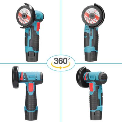 12 V 19500rpm Electric Grinding Tool Multifunctional Angle Grinder Handheld Cutter for Cutting
