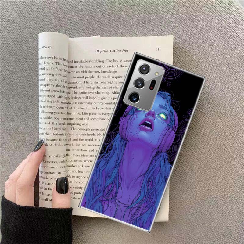 

DJ Music Poisoning Girl Phone Case for Samsung A17 A37 A57 A54 A14 A24 A34 A07 A04S A02S A12 A22 A32 A52S A16 A26 A36 A56 A72 Ga Samsung A57 5G