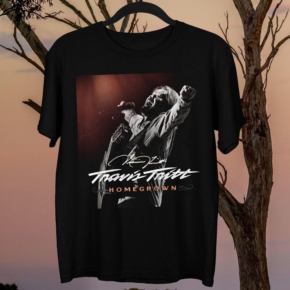 New Popular Travis Tritt homegrown Cotton Unisex All Size T-Shirt WS1593 Unisex T-Shirt M