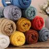 Pack Of 5 Wool Yarn Soft Crochet Yarn Hand Knitting Yarn 100g/Roll For Knitting Rugs Sweaters Scarves Hat Gloves