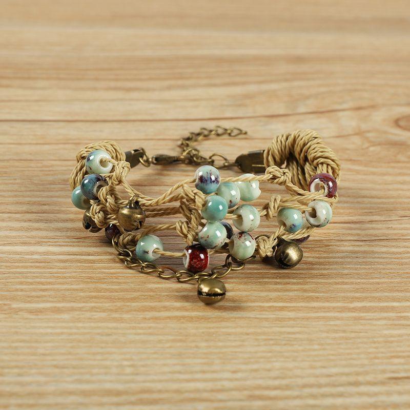 Shuoguo Ceramic Beach Fresh Female Accessories Bracelet