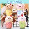 Bunny Fruit Cartoon Plush Animal Pendant Doll For Kids Gift And Decoration Bag