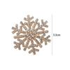 Zinc Zinc Zinc Alloy Creative Snowflake Brooch Zircon  Temperament   Decoration