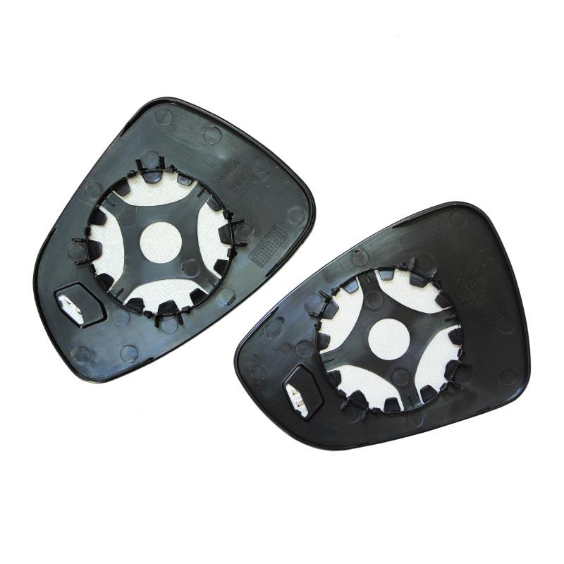 1 PC for Peugeot 408 2010 2011 2012 Left&Right Side White Heated Wing Mirror Glass Wide Angle Rearview Mirror