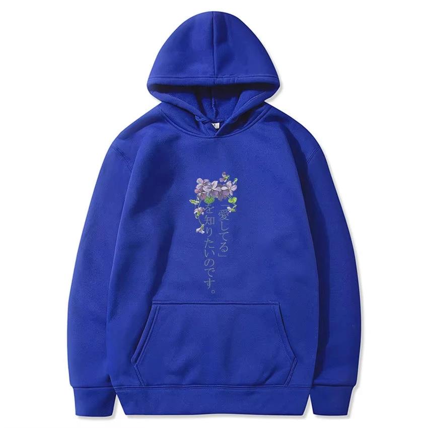 2025 Violet Evergarden Pullover Sweatshirt Street Fashion Trend Hoodie Herren Harajuku Bequem Langarm Herren Freizeit Oberteil