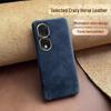 Honor 20 Cowhide Leather Half-Cover Protective Case for Honor 20 Pro and Youth Edition