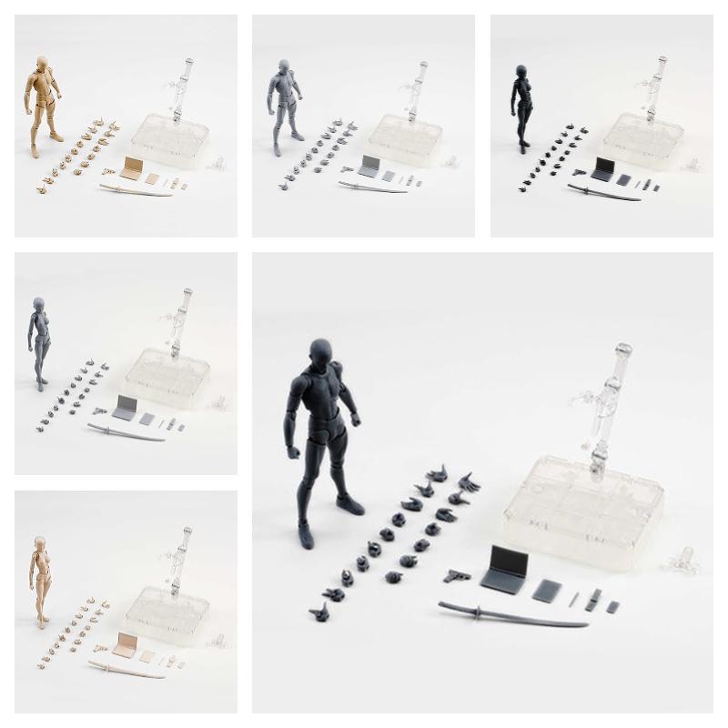 15cm Höhe Kunststoff/plastisch DIY Kombinationsfigurenmodell-Set für Heimdekoration