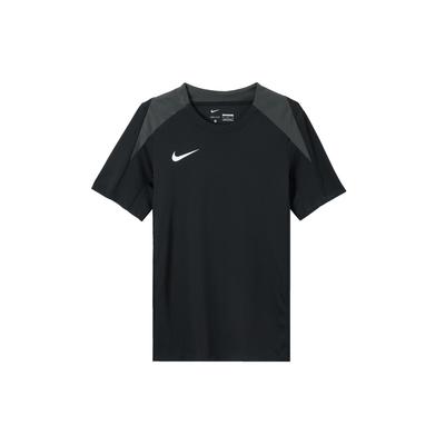 Dri-Fit Strike Solid Rundhals Casual Pullover Kurzarm T-Shirt Herren Tops Schwarz FN2400-010