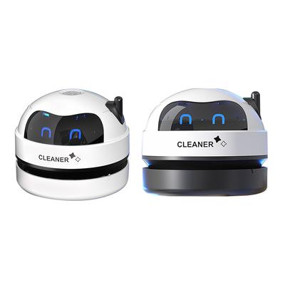 Desk Table Dust Vacuum Portable Wireless Vacuum Cleaner 500mAh USB Rechargeable with Detachable Nozzle for Home Office Keyboard