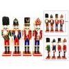 Kerstdecoratie Soldaat Prins Notenkraker 12" Handgemaakte Decoratie Cadeau