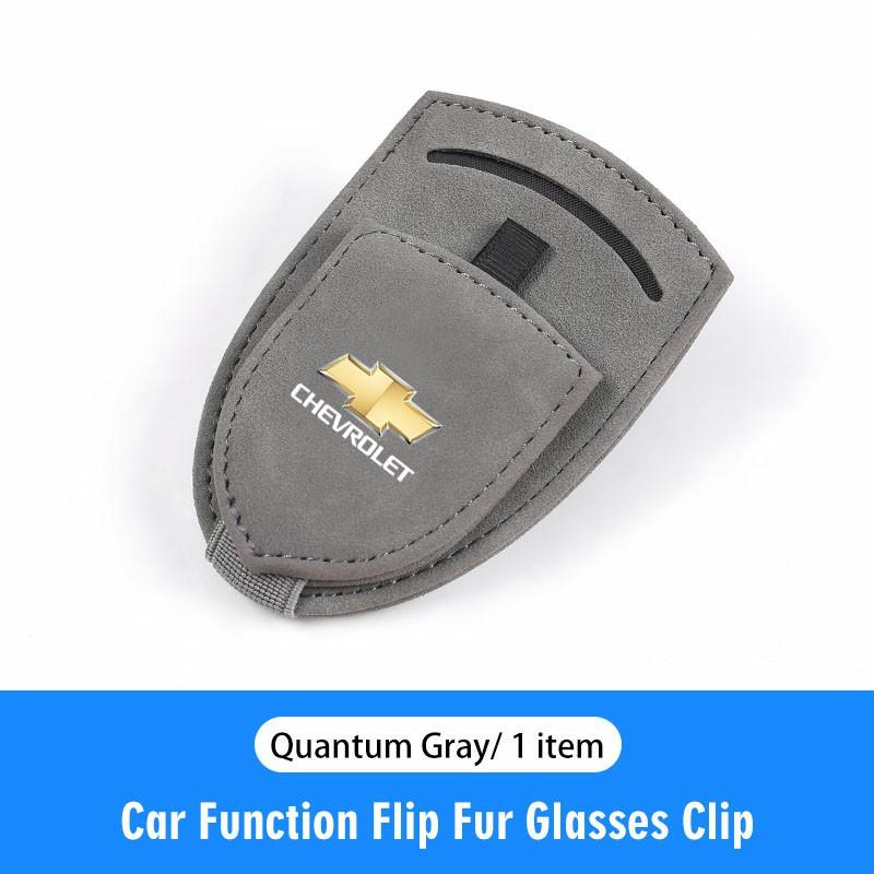 

Car Sun Visor Glasses Box Sunglasses Clip Card Ticket Holder For Chevrolet Bolt Spark Tahoe Z71 Aveo Impala Lacetti Malibu Sail