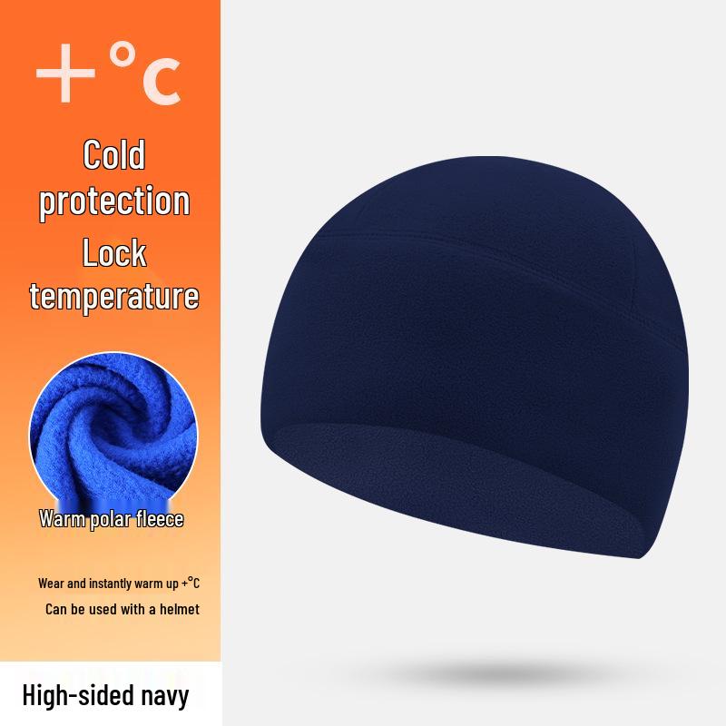 Thick Fleece Ear-Protective Winter Motorcycle Helmet Liner